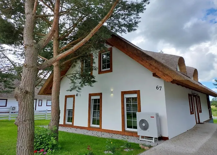 Greyowka Dom Kryty Strzecha W Gardna Park * Czysta