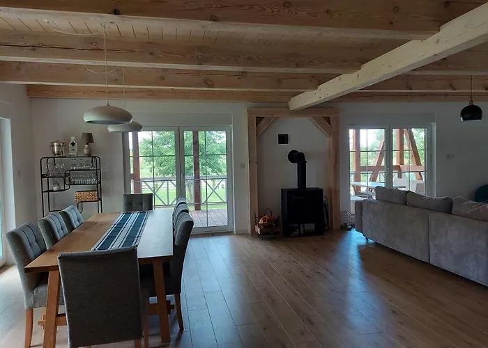 Greyowka Dom Kryty Strzecha W Gardna Park * Czysta